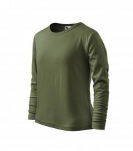 Fit-T LS triko dětské, khaki