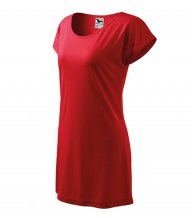 Love tričko/šaty dámské, červená
