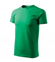 Basic tričko pánské, středně zelená