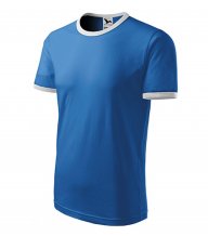 Infinity tričko unisex, azurově modrá