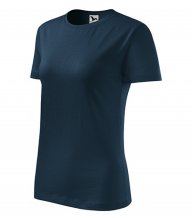 Classic New tričko dámské, námořní modrá