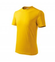 Basic tričko dětské, žlutá