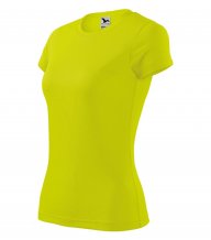 Fantasy tričko dámské, neon yellow