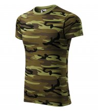 Camouflage tričko unisex, camouflage green