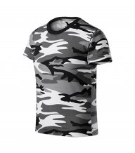 Camouflage tričko dětské, camouflage gray