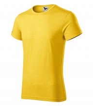 Fusion tričko pánské, žlutý melír