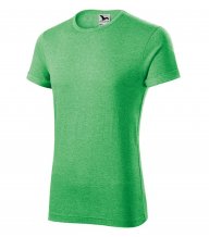 Fusion tričko pánské, zelený melír