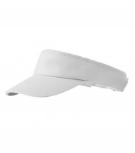 Sunvisor kšilt unisex, bílá