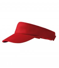 Sunvisor kšilt unisex, červená