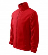 Jacket fleece pánský, červená