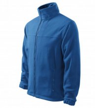 Jacket fleece pánský, azurově modrá