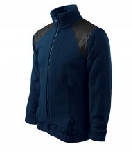 Jacket Hi-Q fleece unisex, námořní modrá