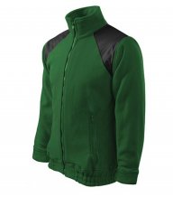 Jacket Hi-Q fleece unisex, lahvově zelená