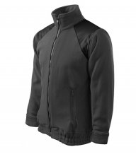 Jacket Hi-Q fleece unisex, ocelově šedá
