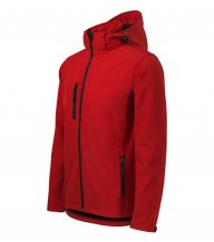 Performance softshellová bunda pánská, červená