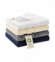 Organic ručník unisex, starostříbrná