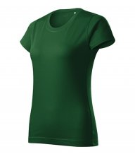 Basic Free tričko dámské, lahvově zelená