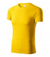 Paint tričko unisex, žlutá