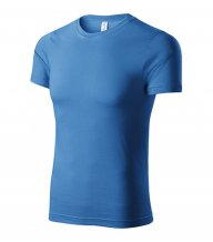 Paint tričko unisex, azurově modrá
