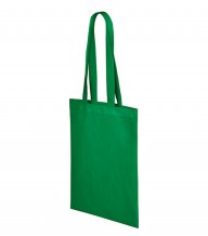 Bubble nákupní taška unisex, středně zelená