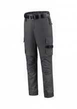 Work Pants Twill Cordura Stretch pracovní kalhoty unisex, tmavě šedá