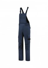 Bib & Brace Twill Cordura pracovní kalhoty s laclem unisex, námořní modrá