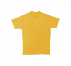 "Heavy Cotton" tričko, zlatá žlutá