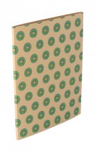 "CreaSleeve Kraft 198" papírový kraftový rukáv na zakázku, přírodní