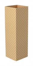 "CreaSleeve Kraft 423" papírový kraftový rukáv na zakázku, přírodní
