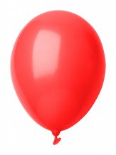 "CreaBalloon" balonky v pastelových barvách, červená