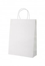 "Mall" papírová taška, bílá