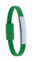 "Ceyban" náramek s USB nabíjecím kabelem, zelená