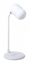 "Lerex" multifunkční stolní lampa, bílá