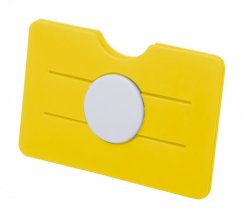 "Tisson" obal na kreditní karty, žlutá