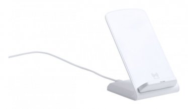 "Tarmix" stojánek na mobil s bezdrátovou nabíječkou, bílá
