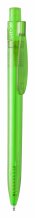 "Hispar" kuličkové pero RPET, zelená