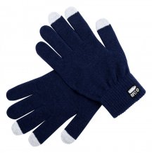 "Despil" rPET dotykové rukavice, tmavě modrá