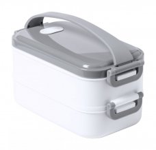 "Dixer" termální box na jídlo, stříbrná