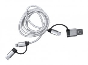 "Trentex" uSB nabíjecí kabel, stříbrná