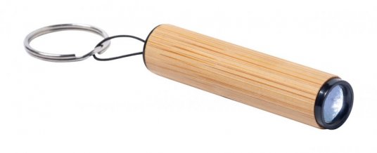 "Vulko" baterka z bambusu, přírodní