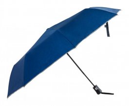 "Nereus" rPET deštník, tmavě modrá