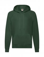 "Lightweight Hooded Sweat" mikina s kapucí, tmavě zelená