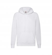 "Lightweight Hooded Sweat K" dětská mikina s kapucí, bílá