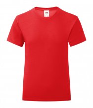 "Iconic Girls" dívčí tričko, červená