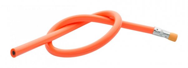 "Flexi" ohebná tužka, oranžová
