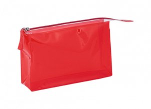 "Lux" kosmetická taška, červená