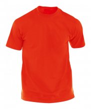 "Hecom" barevné tričko pro dospělé, červená
