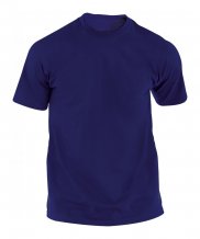 "Hecom" barevné tričko pro dospělé, tmavě modrá