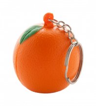 "Fruty" antistresový přívěšek na klíče, oranžová
