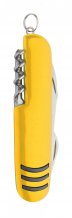 "Shakon" multifunkční kapesní nůž, žlutá